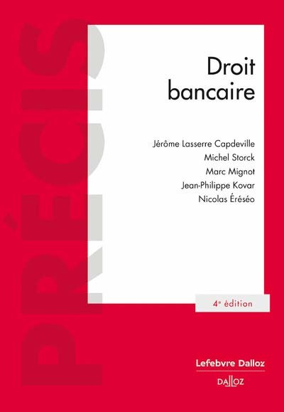 Couverture de Droit bancaire