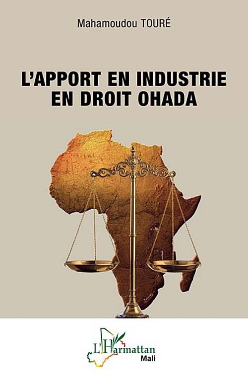 Couverture de L'apport en industrie en droit OHADA