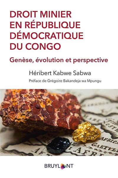 Couverture de Droit minier en République démocratique du Congo